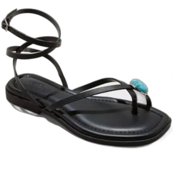 Universal Thread Shoes - Women's Elizabeth Ankle Strap Sandals Memory Foam - Universal Thread Size 11